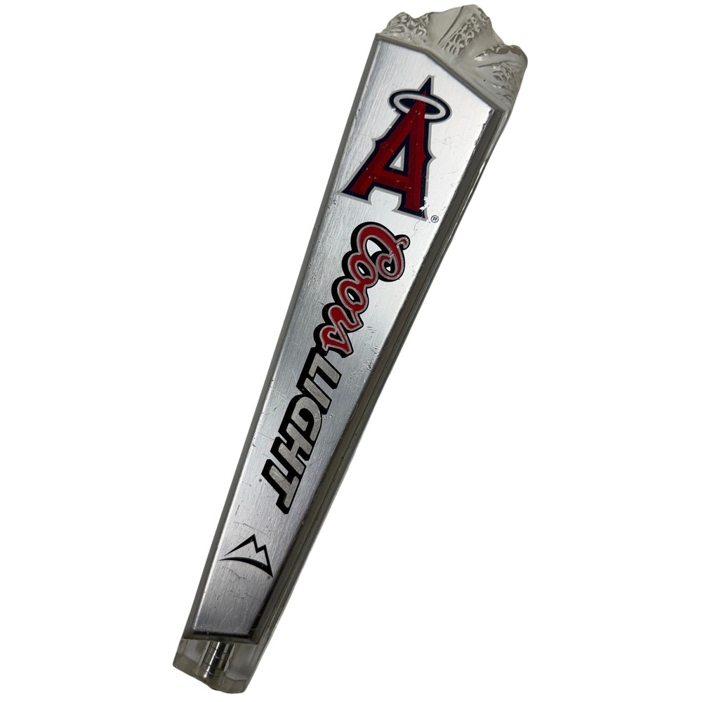 Coors Light Los Angeles Angels Beer Tap Handle